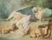 Lovers in a Park - Mihály Zichy — artwork view