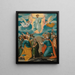 L'Ascension - Mikhail Damaskinos — framed artwork on a wall