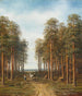 Path through the pine forest - Mikhail Konstantinovich Klodt — artwork view