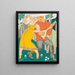 Calamité - Mikhail Pelopidovich Latri — framed artwork on a wall