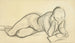 Nude painting with a book - Mikuláš Galanda — artwork view