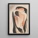 Étreinte - Mikuláš Galanda — framed artwork on a wall