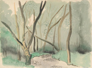 Autumn Park Landscape - Mikuláš Galanda — artwork view
