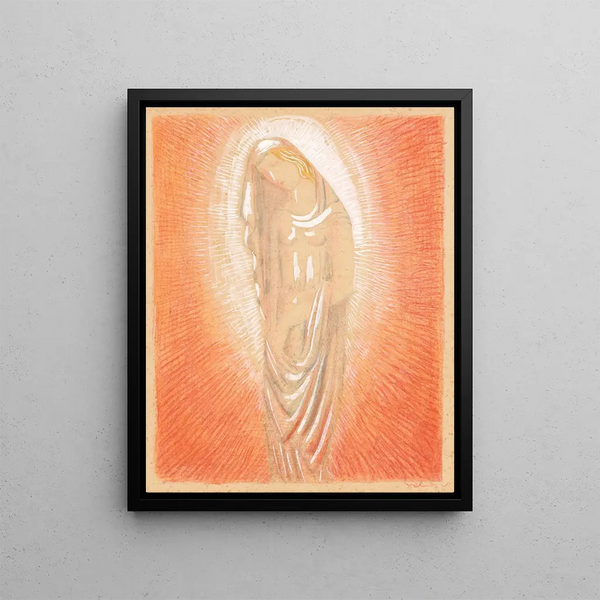 Madonka I II III Painting - Mikuláš Galanda — framed artwork on a wall