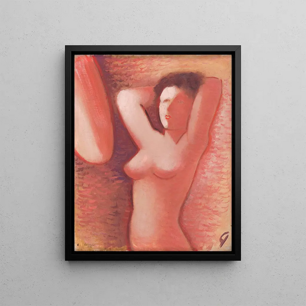 Morning Painting - Mikuláš Galanda — framed artwork on a wall