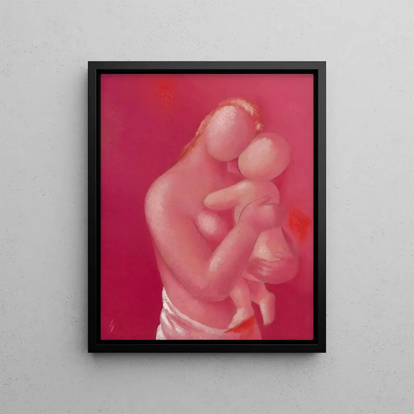 Mother - Mikuláš Galanda — framed artwork on a wall