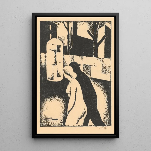 On the way back - Mikuláš Galanda — framed artwork on a wall