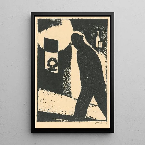 Périphérie - Mikuláš Galanda — framed artwork on a wall