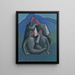 The Thieves - Mikuláš Galanda — framed artwork on a wall