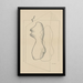 Shadow - Mikuláš Galanda — framed artwork on a wall