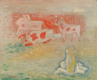 Slovak Pastoral Painting - Mikuláš Galanda — artwork view