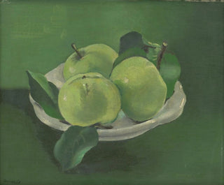 Nature morte avec des pommes - Mikuláš Galanda — artwork view