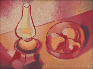 Nature morte avec une lampe - Mikuláš Galanda — artwork view