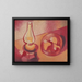 Nature morte avec une lampe - Mikuláš Galanda — framed artwork on a wall