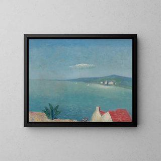 L'Adriatique - Mikuláš Galanda — framed artwork on a wall