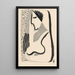 Woman contemplative - Mikuláš Galanda — framed artwork on a wall