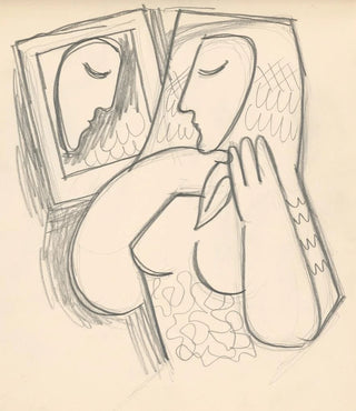 Mikul Galanda - Woman with a mirror.webp