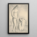 Women on the Shore - Mikuláš Galanda — framed artwork on a wall
