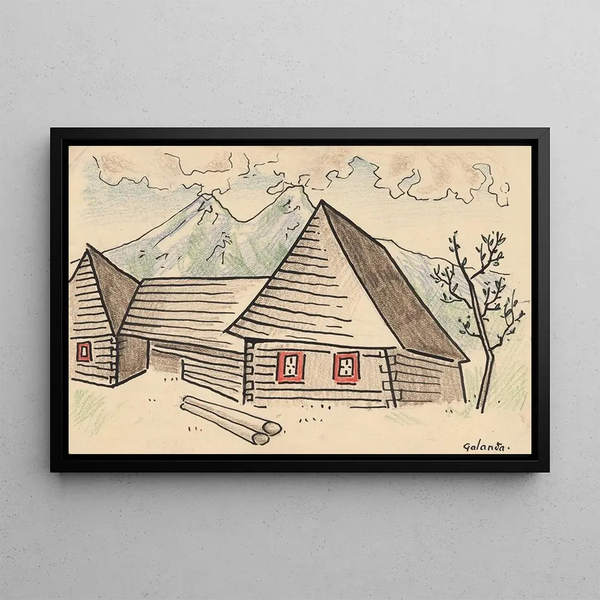Diar - Mikuláš Galanda — framed artwork on a wall