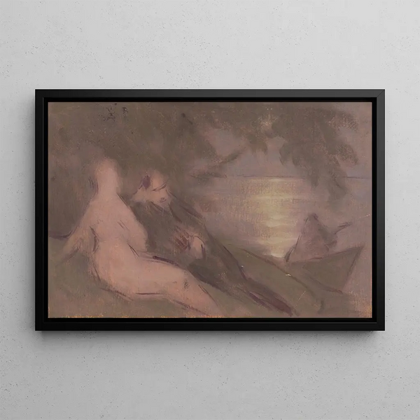 Fusion de l'âme - Milan Thomka Mitrovský — framed artwork on a wall