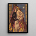 Carnival Still Life Painting - Milan Thomka Mitrovský — framed artwork on a wall