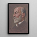 Dr Jozef Kultty - Milan Thomka Mitrovský — framed artwork on a wall