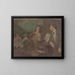 Concert à domicile - Milan Thomka Mitrovský — framed artwork on a wall