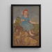 Easter Painting - Milan Thomka Mitrovský — framed artwork on a wall