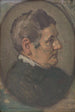 Study of Oval Portrait - Milan Thomka Mitrovský — artwork view