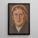 Portrait painting of E M Oltsov - Milan Thomka Mitrovský — framed artwork on a wall