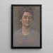 Portrait of M Ulekov - Milan Thomka Mitrovský — framed artwork on a wall