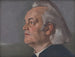 Portrait Painting of Mgr Alojz Kolska - Milan Thomka Mitrovský — artwork view