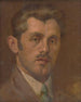 Portrait Painting of P. Trunkt - Milan Thomka Mitrovský — artwork view