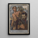 Study of composition with biblical scene - Milan Thomka Mitrovský — framed artwork on a wall