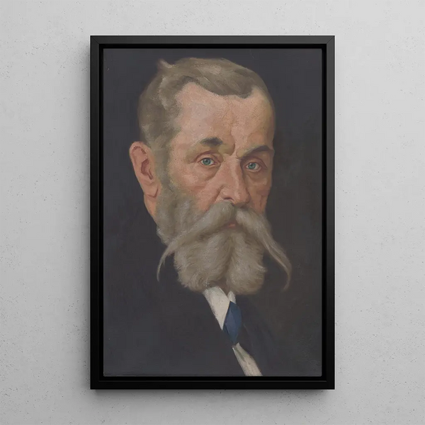 Svetozár Hurban Vajanský - Milan Thomka Mitrovský — framed artwork on a wall