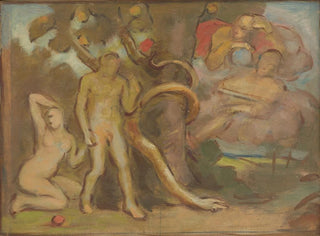 La Tentation d'Adam et Ève - Milan Thomka Mitrovský — artwork view