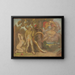 La Tentation d'Adam et Ève - Milan Thomka Mitrovský — framed artwork on a wall