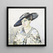Portrait of Maria Schildknecht - Milly Slr — framed artwork on a wall