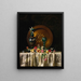 Flowers on a table - Milne Ramsey — framed artwork on a wall