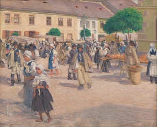 Market of Myjava - Miloš Jiránek — artwork view
