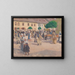 Market of Myjava - Miloš Jiránek — framed artwork on a wall