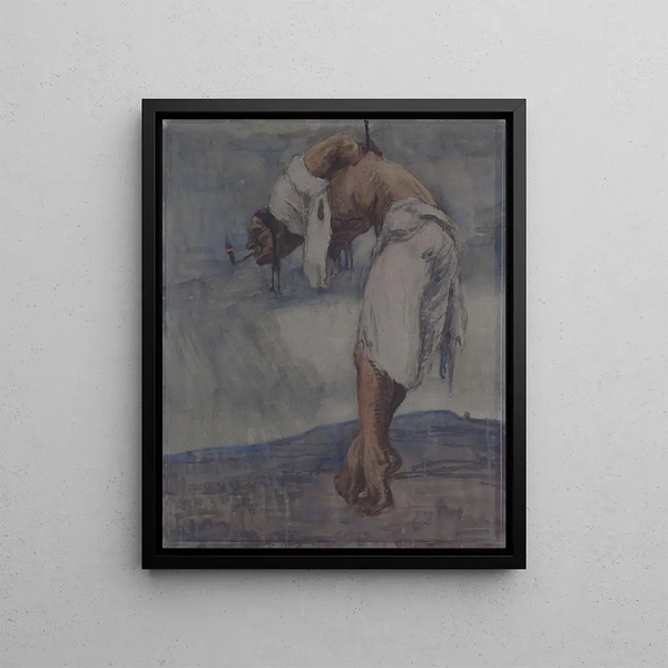 Visc Jnok - Miloš Jiránek — framed artwork on a wall