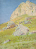 Study of the landscape around Sovk Podhradie - Miloš Slovák — artwork view
