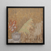 Mimosa and Flowers in a Vase - Gwen John — framed artwork on a wall
