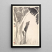 Banana Tree Painting - Min Zhen — framed artwork on a wall