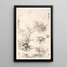 Dragon among the clouds - Min Zhen — framed artwork on a wall
