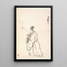 Su Dongpo - Min Zhen — framed artwork on a wall