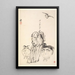 Su Wu the shepherd - Min Zhen — framed artwork on a wall