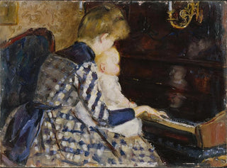 Au piano - Mina Carlson-Bredberg — artwork view