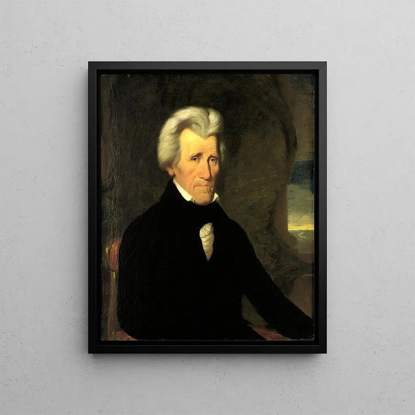 Andrew Jackson - Miner Kilbourne Kellogg — framed artwork on a wall